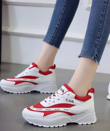 KL791 - Trendy Sports Shoe Red